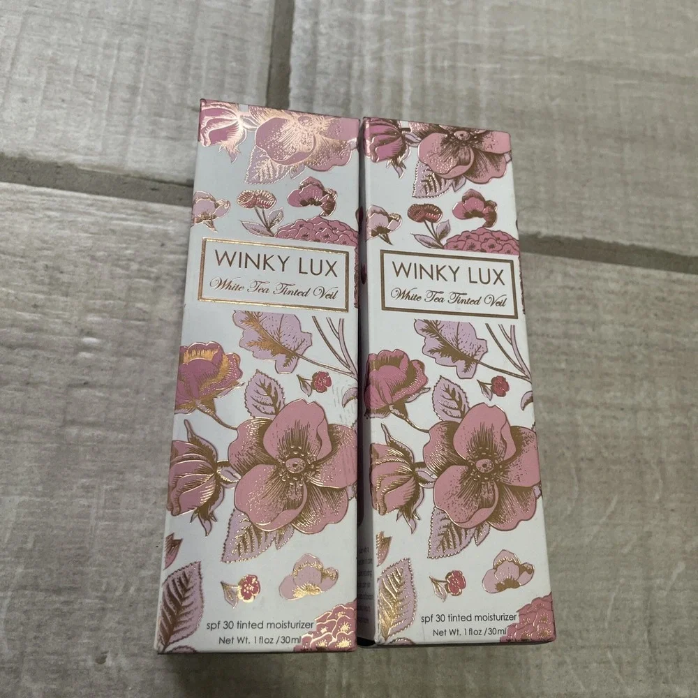 Lot Of 2 Winky Lux White Tea Tinted Moisturizer Rich‎ Tint SPF 30 1 Oz